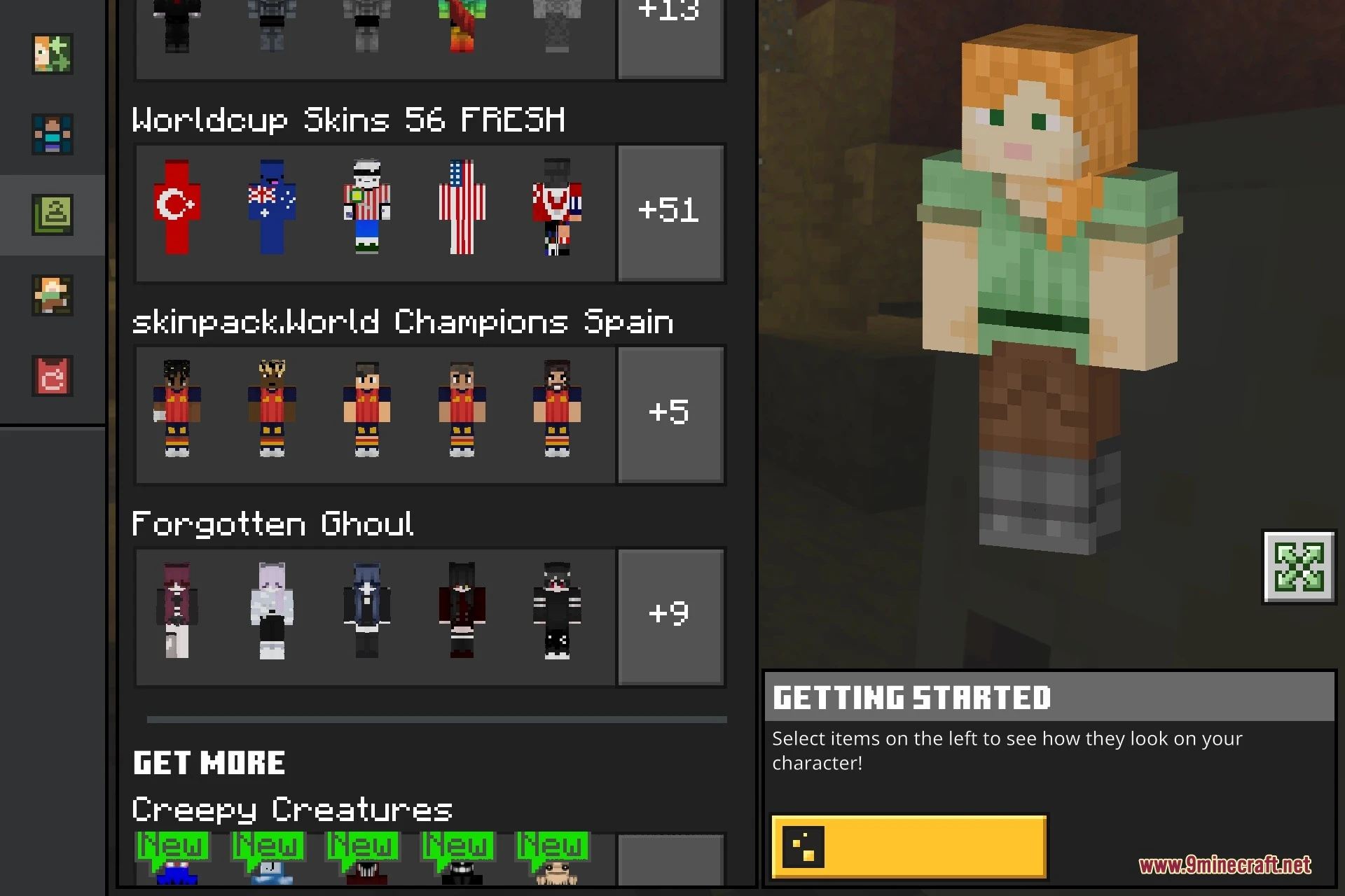 Forgotten Ghoul Skin Pack (26.x) – Haunting Urban Spirit Outfits for Bedrock — screenshot 2