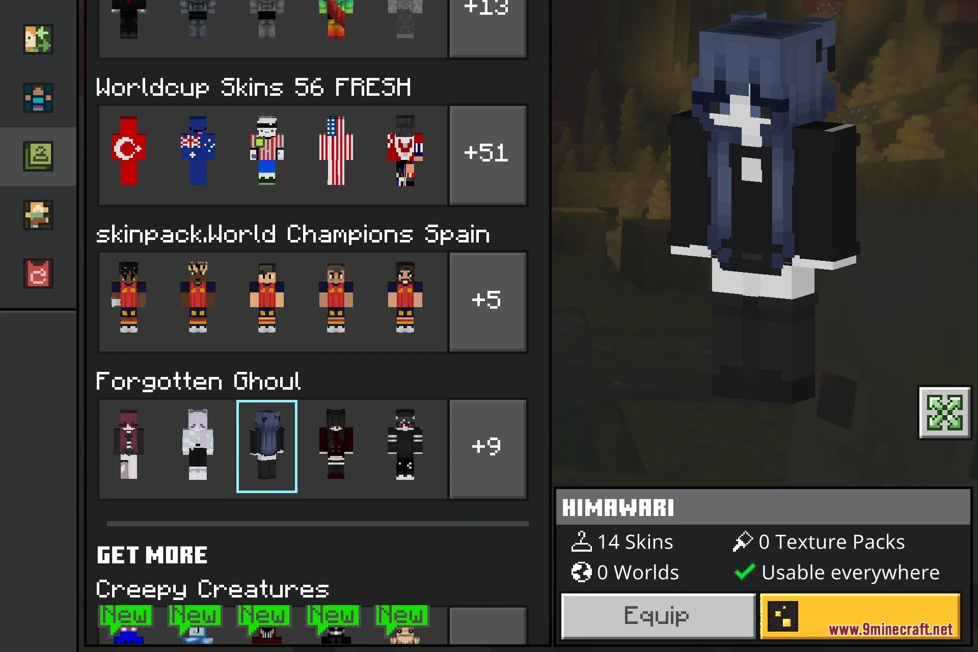 Forgotten Ghoul Skin Pack (26.x) – Haunting Urban Spirit Outfits for Bedrock — screenshot 5