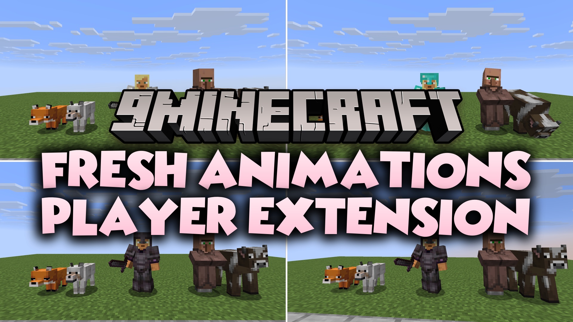 Fresh Animations Player Extension 9minecraft Resource Pack