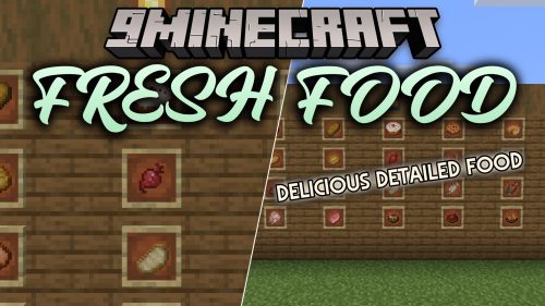 Fresh Food 9minecraft Resource Pack (26.2) - Delicious Handcrafted Pantry Treats