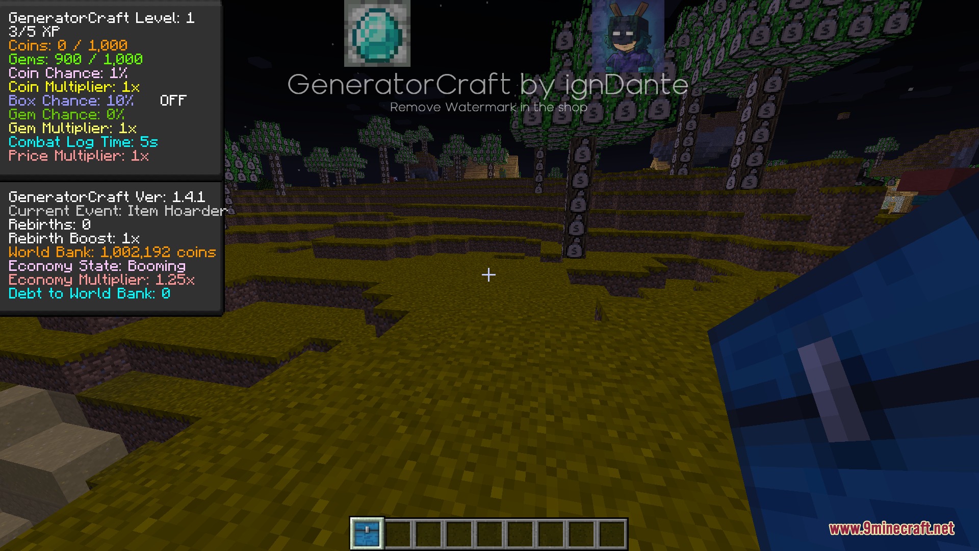 Generator Craft Lootboxes Gambling RNG Economy Mod Screenshot 3 Generator Craft Lootboxes Gambling RNG Economy Mod Screenshot 3