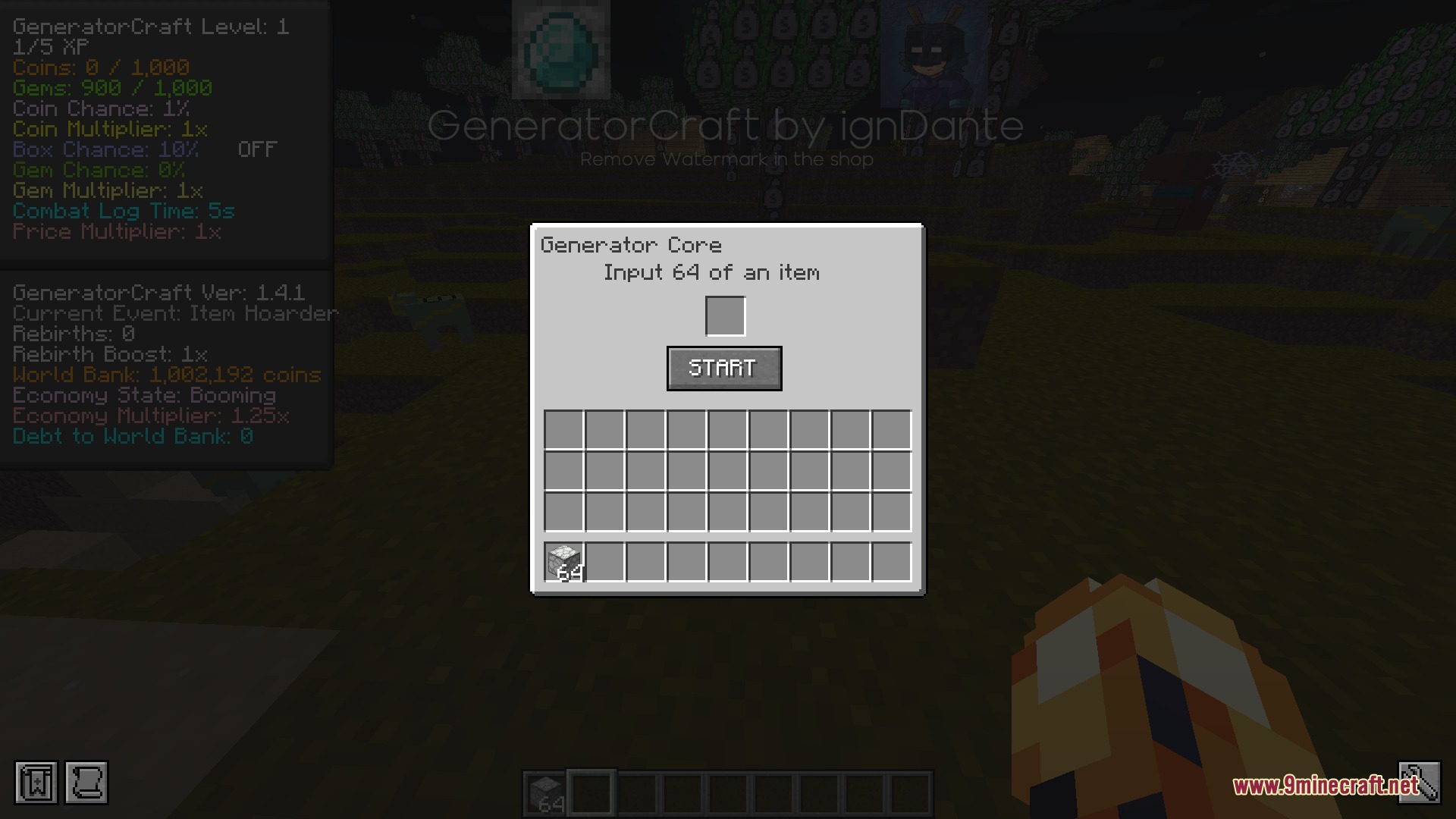 Generator Craft Lootboxes Gambling RNG Economy Mod Screenshot 8 Generator Craft Lootboxes Gambling RNG Economy Mod Screenshot 8