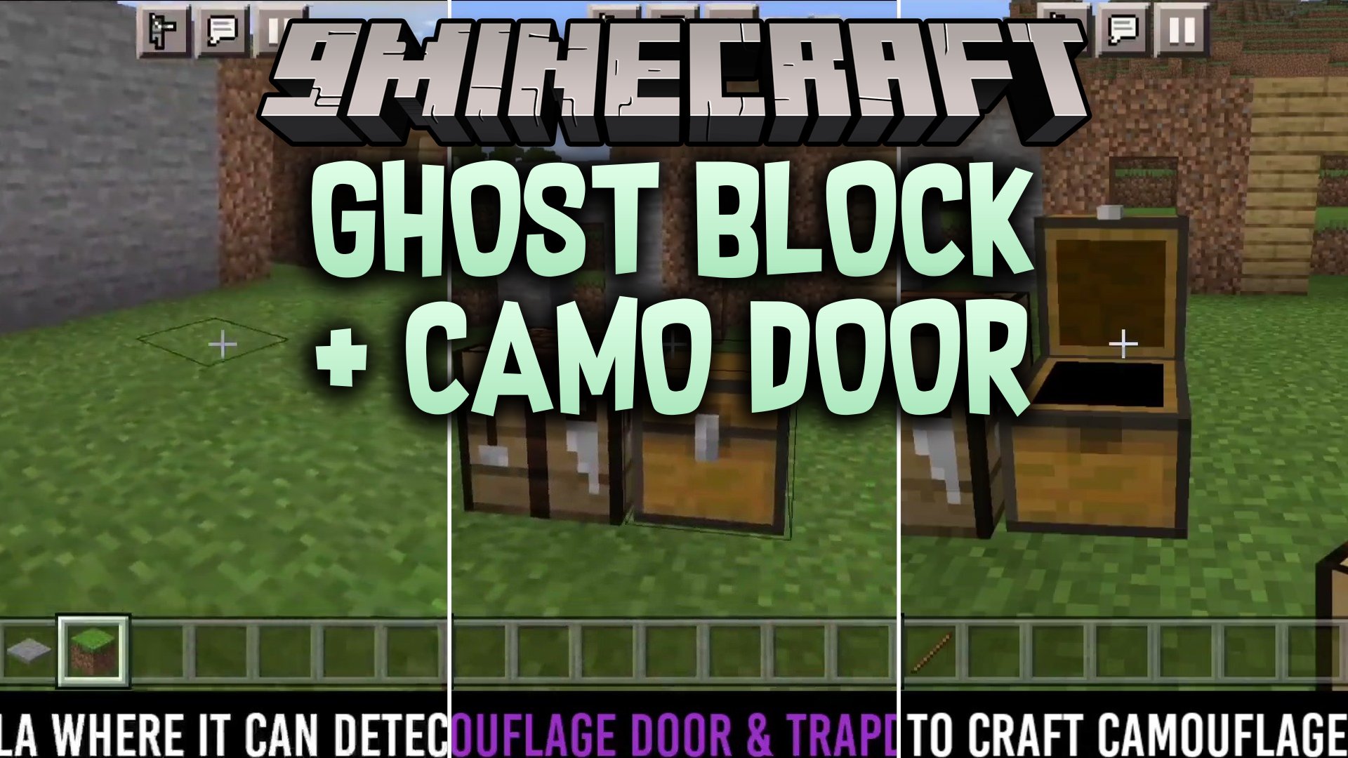 Ghost Block + Camo Door Addon