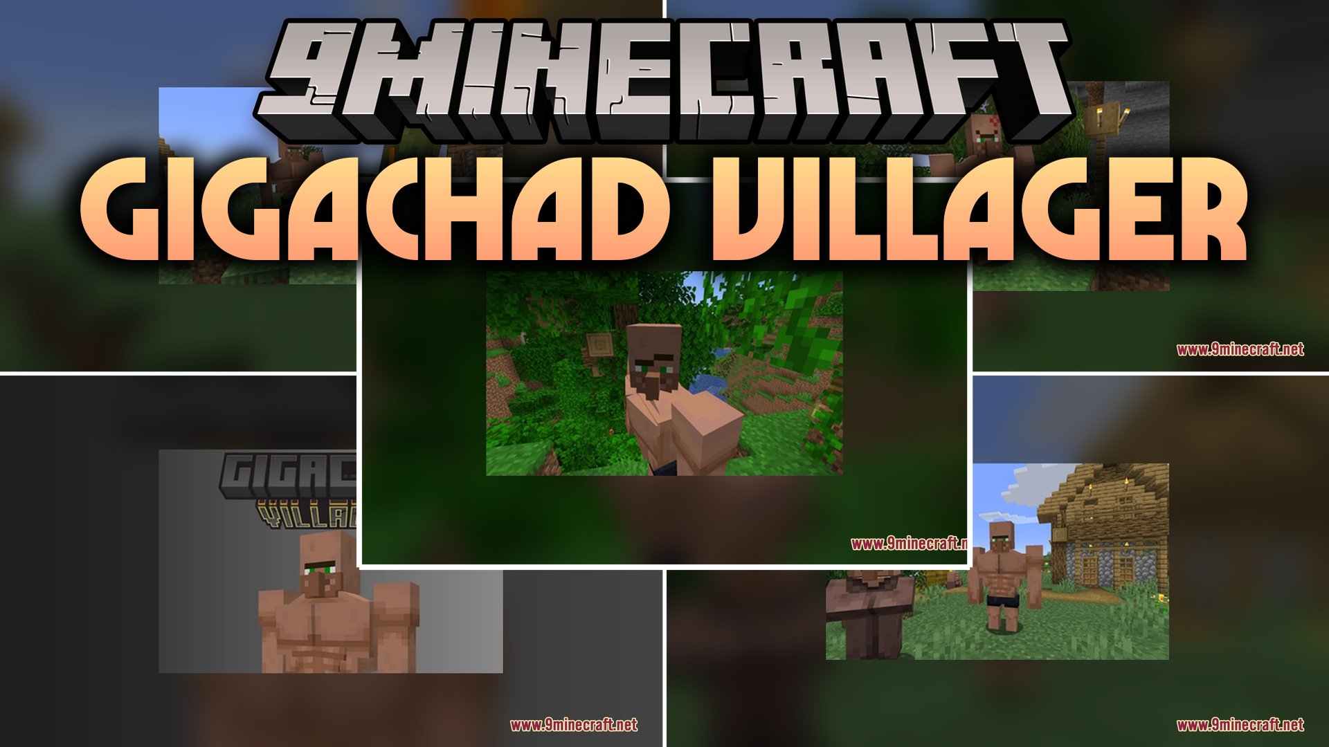 Gigachad Villager Resource Pack