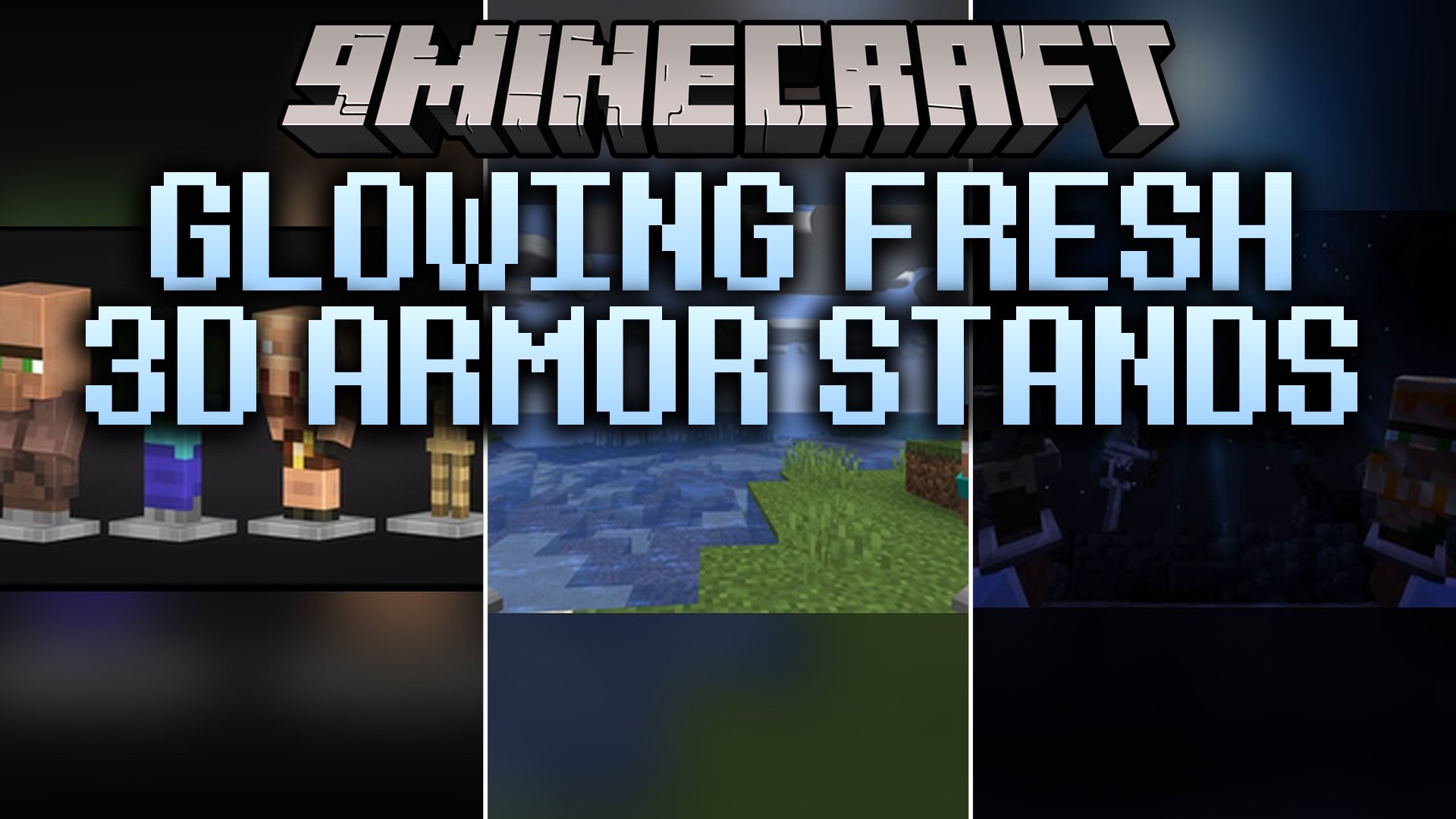 Glowing Fresh 3D Armor Stands Resource Pack