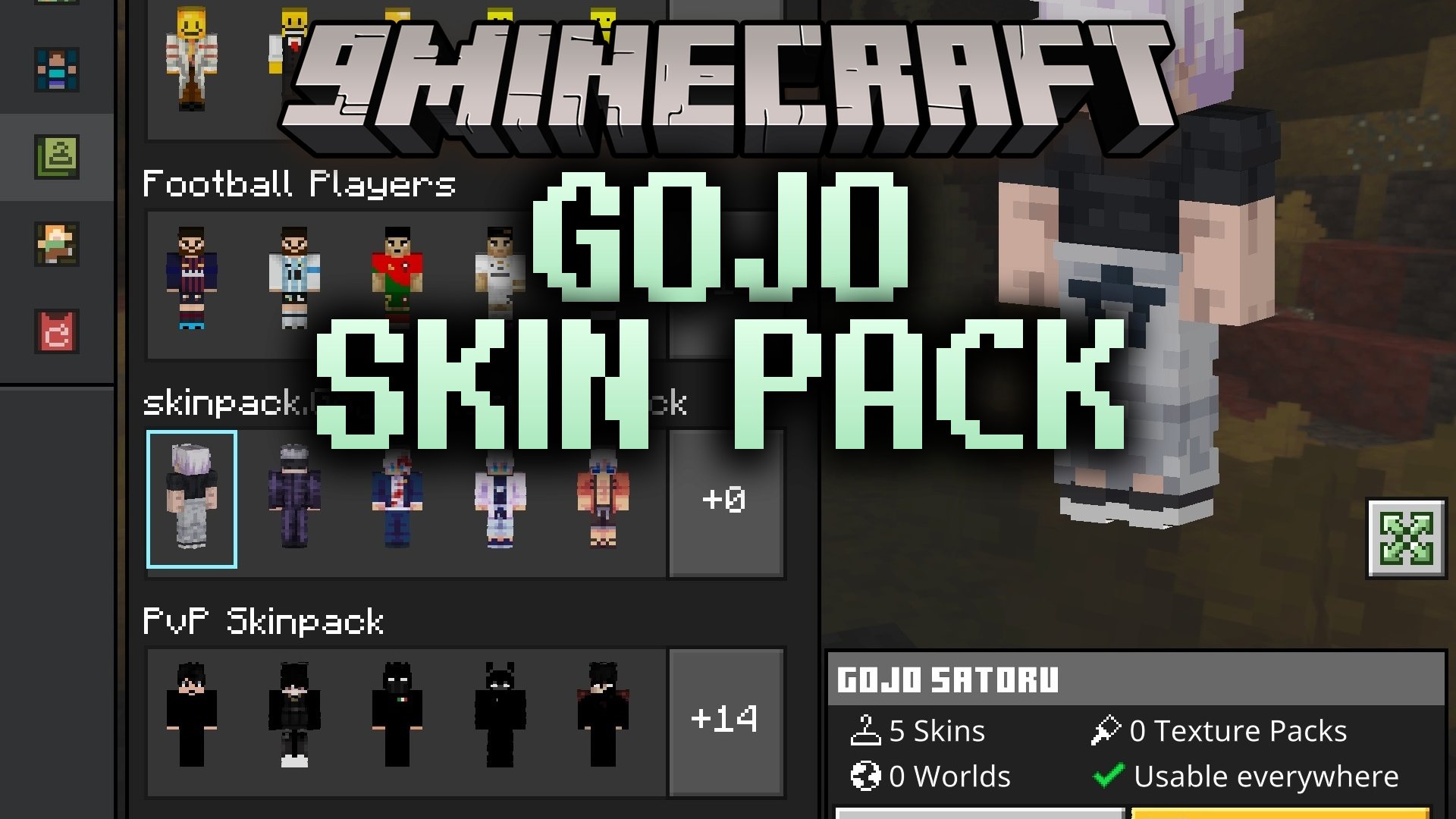 Gojo Skin Pack