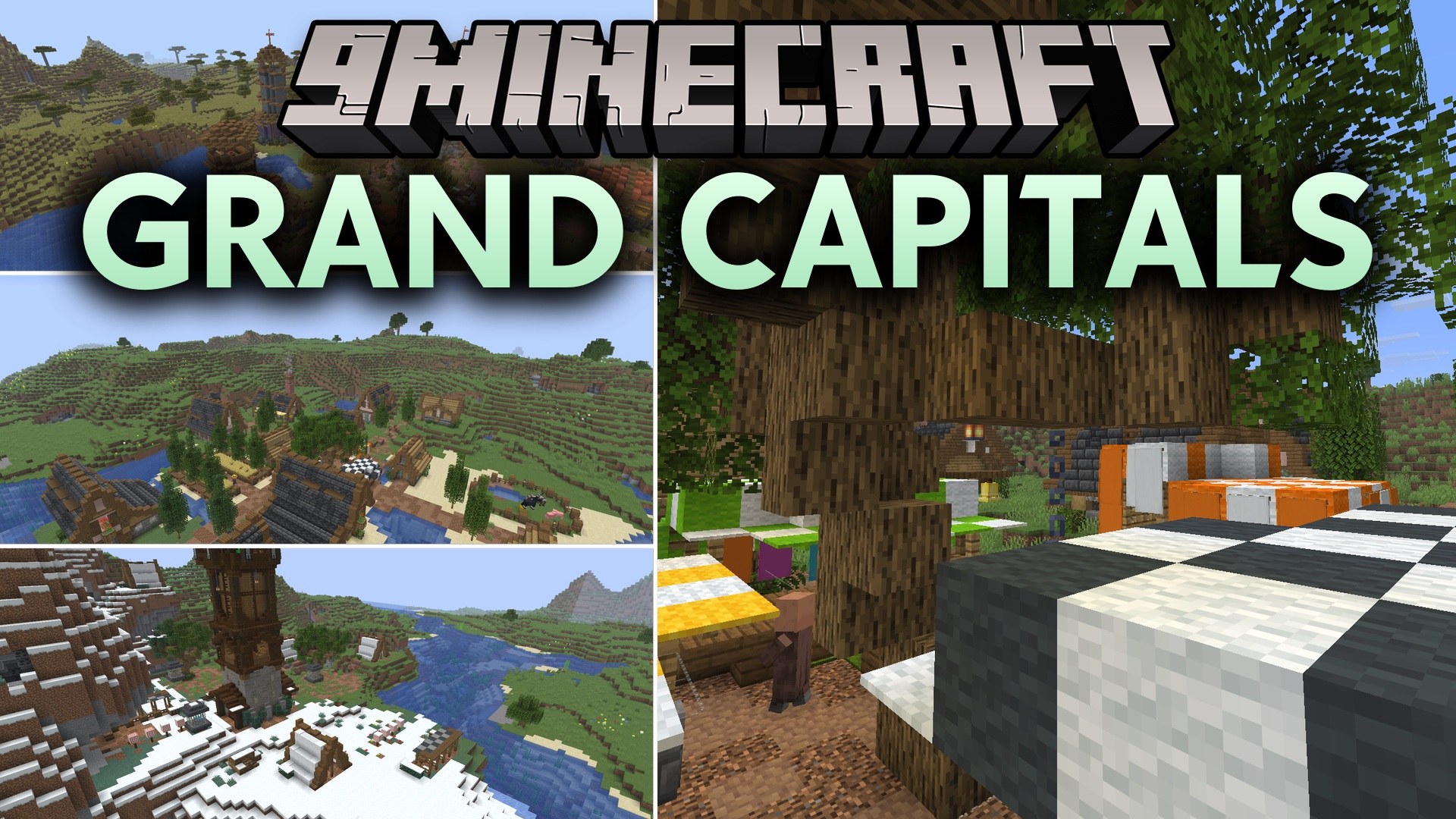 Grand Capitals 9minecraft Mod