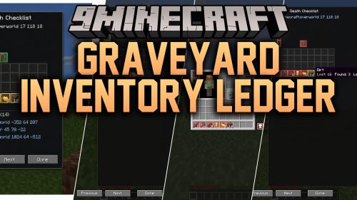 Graveyard Inventory Ledger Mod (26.2, 1.20.1) - Track Your Lost Gear After