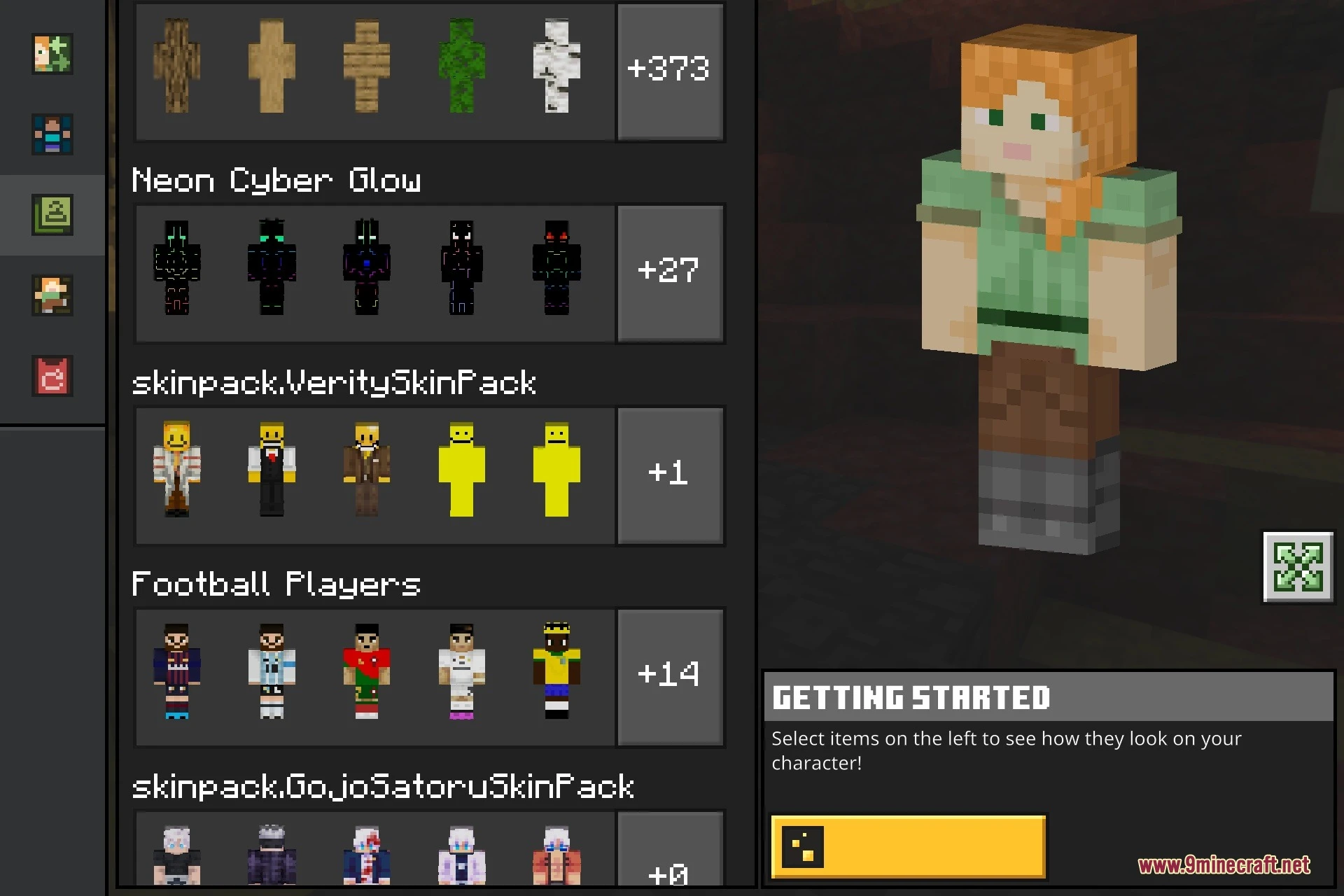Horror Verity Skins Skin Pack (26.x, 1.21) – Creepy Yellow Smiley Skins — screenshot 2