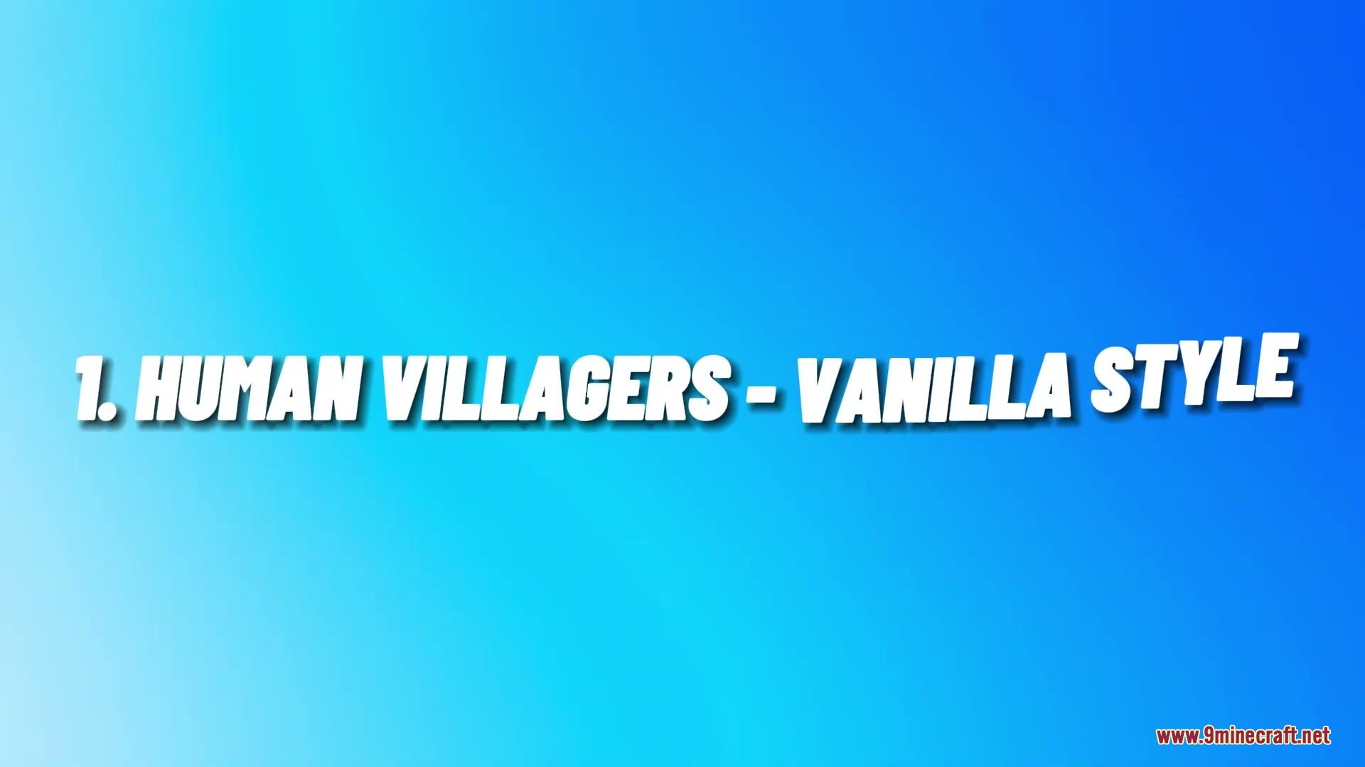 Human Villagers Vanilla Style Resource Pack Screenshot 2