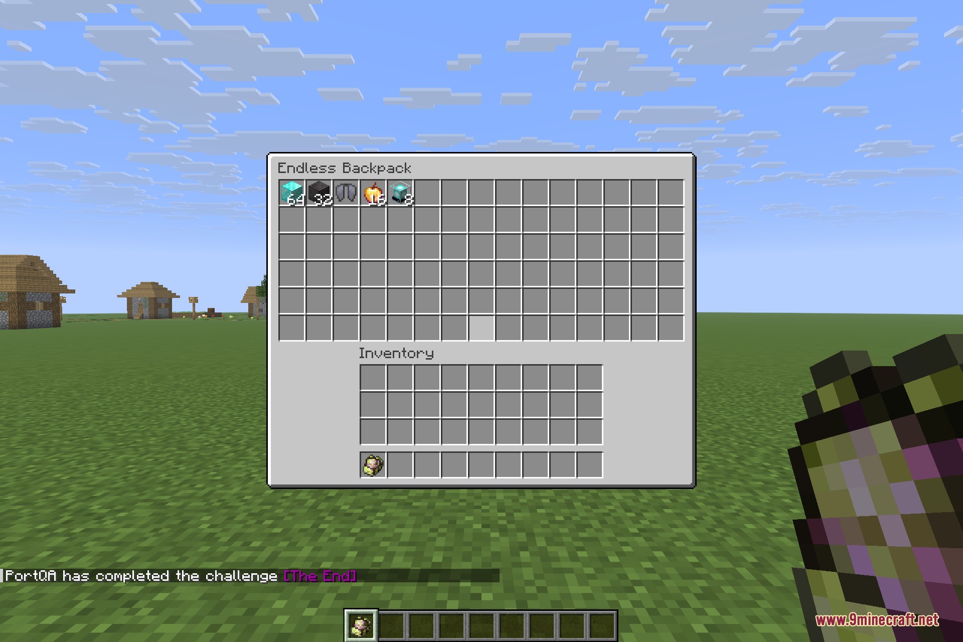 The Endless Backpack provides a massive amount of extra storage space for players