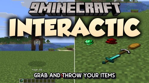 Interactic 9minecraft Mod (26.2) - Pick Up Dropped Items Directly and Throw Weapons