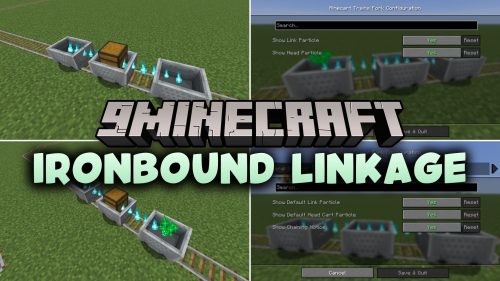 Ironbound Linkage Mod (26.2, 1.20.1) - Connect Chains to Form Working Minecart