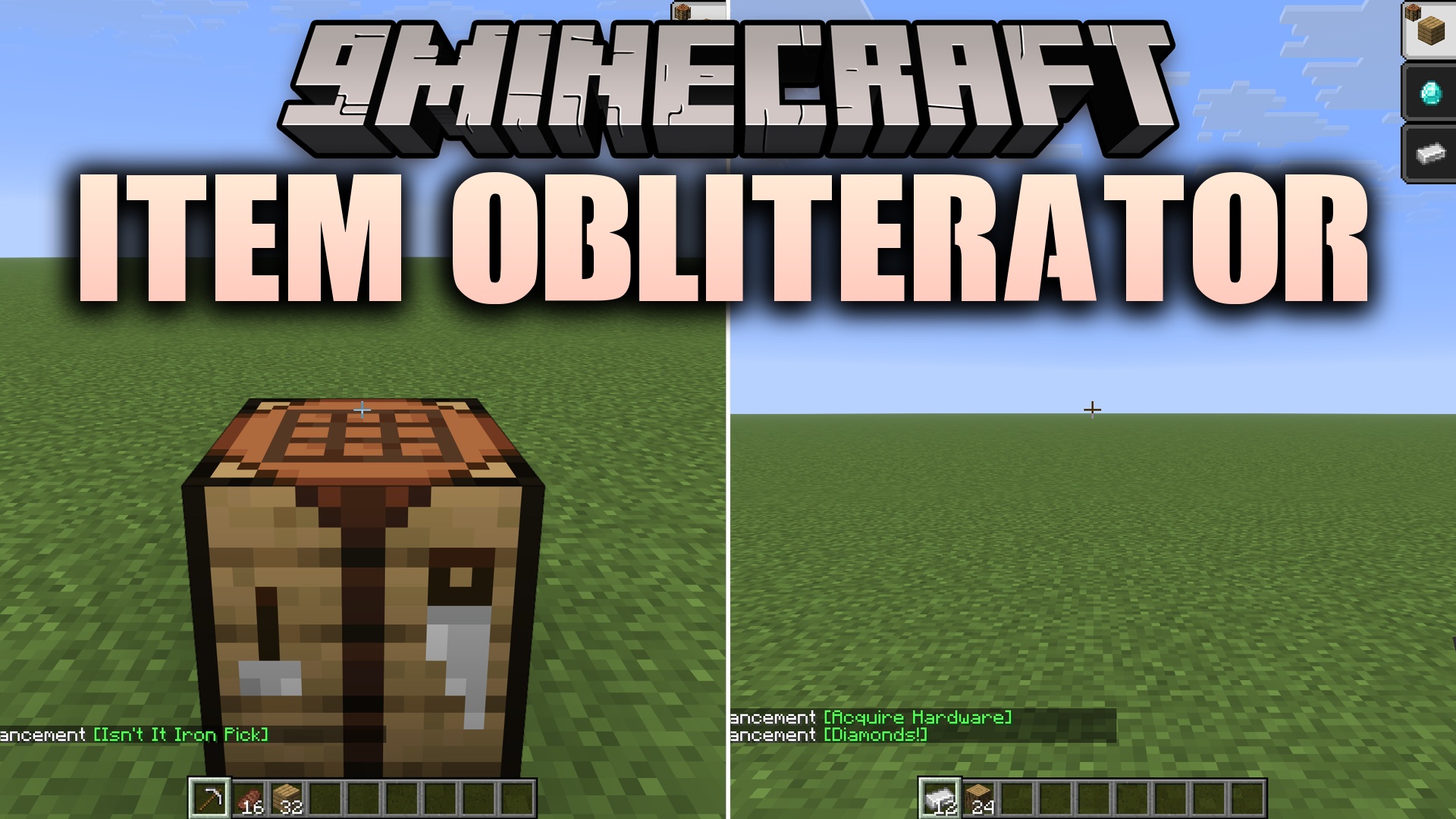 Item Obliterator 9minecraft Mod