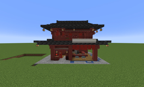 Japanese Coffee Schematic (1.21.x) - Cozy Japanese Cafe Building