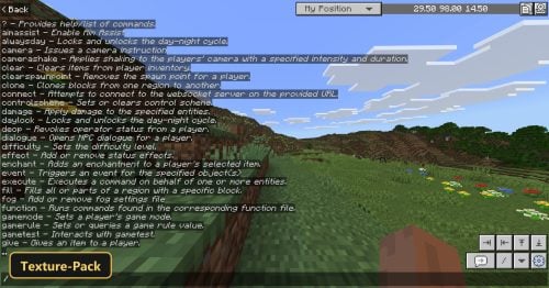 Java Chat (26+, 1.21) – MCPE/Bedrock Texture Pack