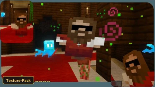 Jesus Christ Totem (26+, 1.21) – MCPE/Bedrock Texture Pack