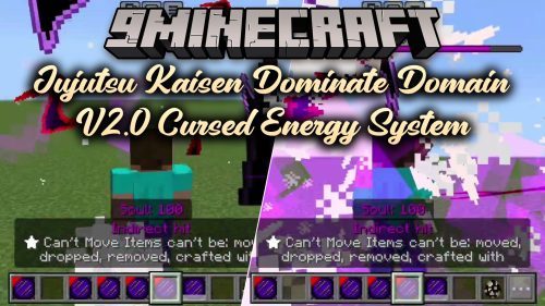 Jujutsu Kaisen Dominate Domain V2.0 Cursed Energy System Addon (26.x, 1.21)