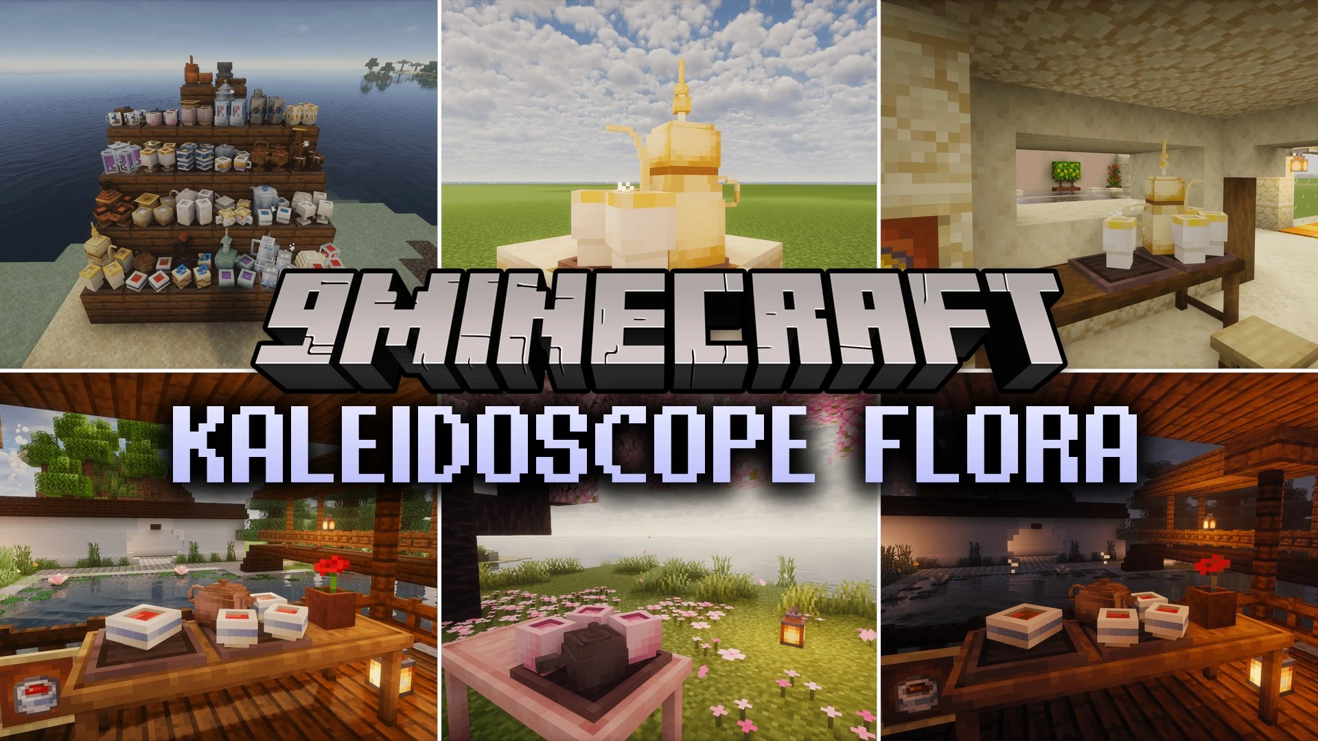 Kaleidoscope Flora Mod (1.21.1, 1.20.1) – Brew Wild Flowers Into Magical — screenshot 1