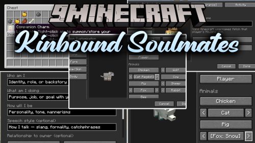 Kinbound Soulmates Mod (26.2, 1.20.1) - Explore Survival Worlds with Loyal