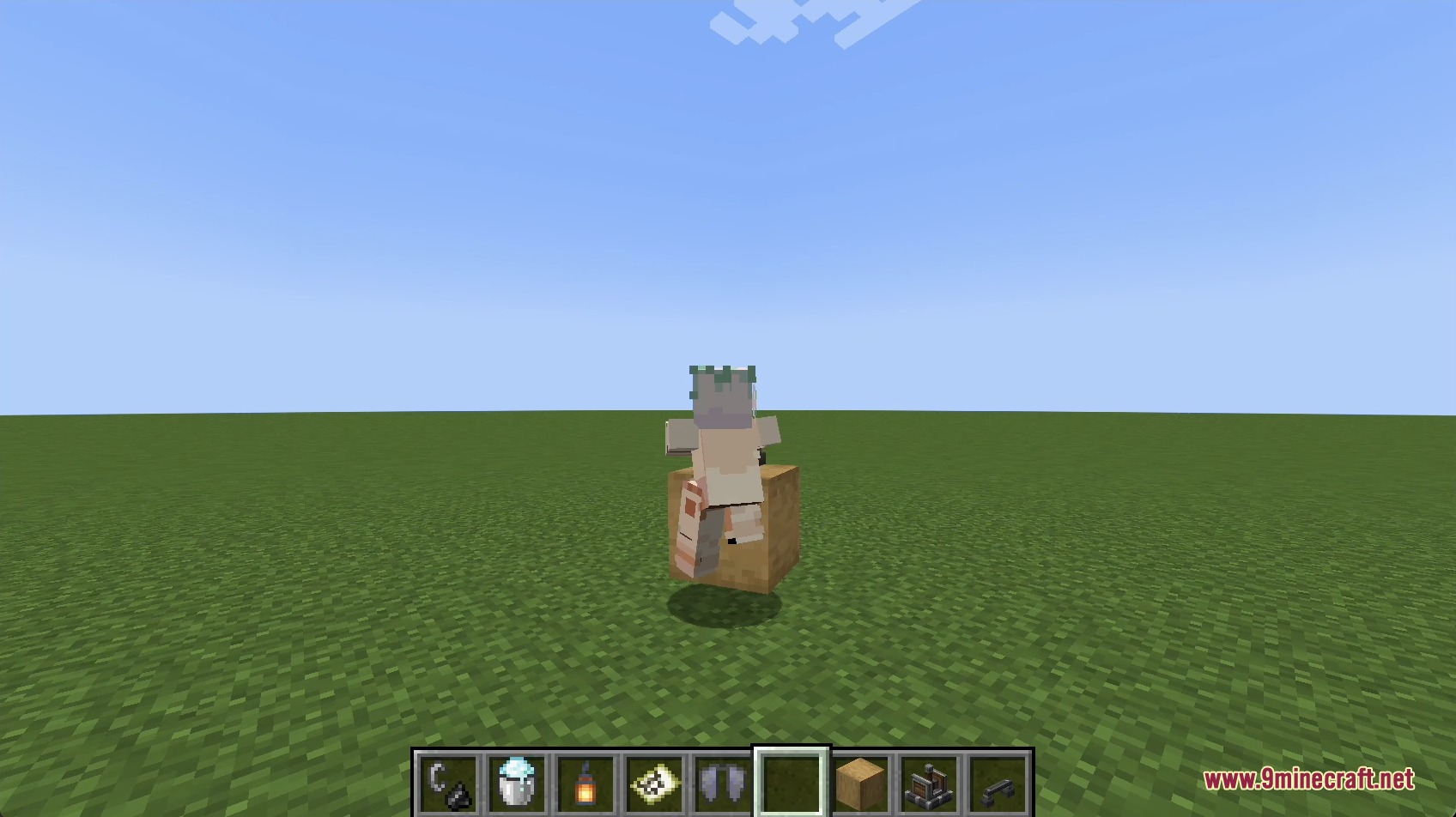 Kinetic Avatar Sync Mod Screenshot 1 Kinetic Avatar Sync Mod maintains natural player poses while riding moving physics objects