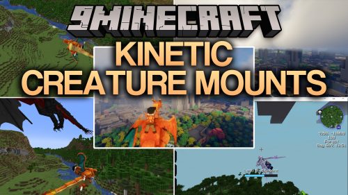 Kinetic Creature Mounts Mod (1.20.1) - Soar Through the Skies on Cobblemon