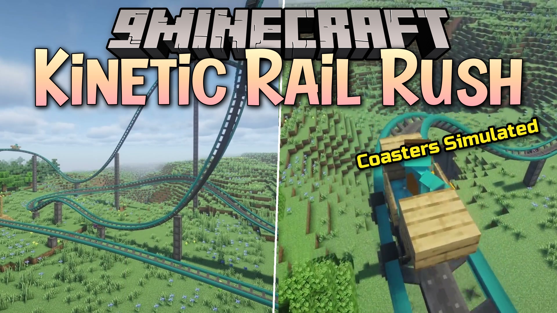 Kinetic Rail Rush Mod