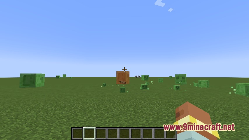 Player uses a Capture Box from Kinetic Warworks to collect slimes