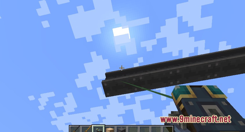 Player uses the Frogport Grapple to reach a high structure