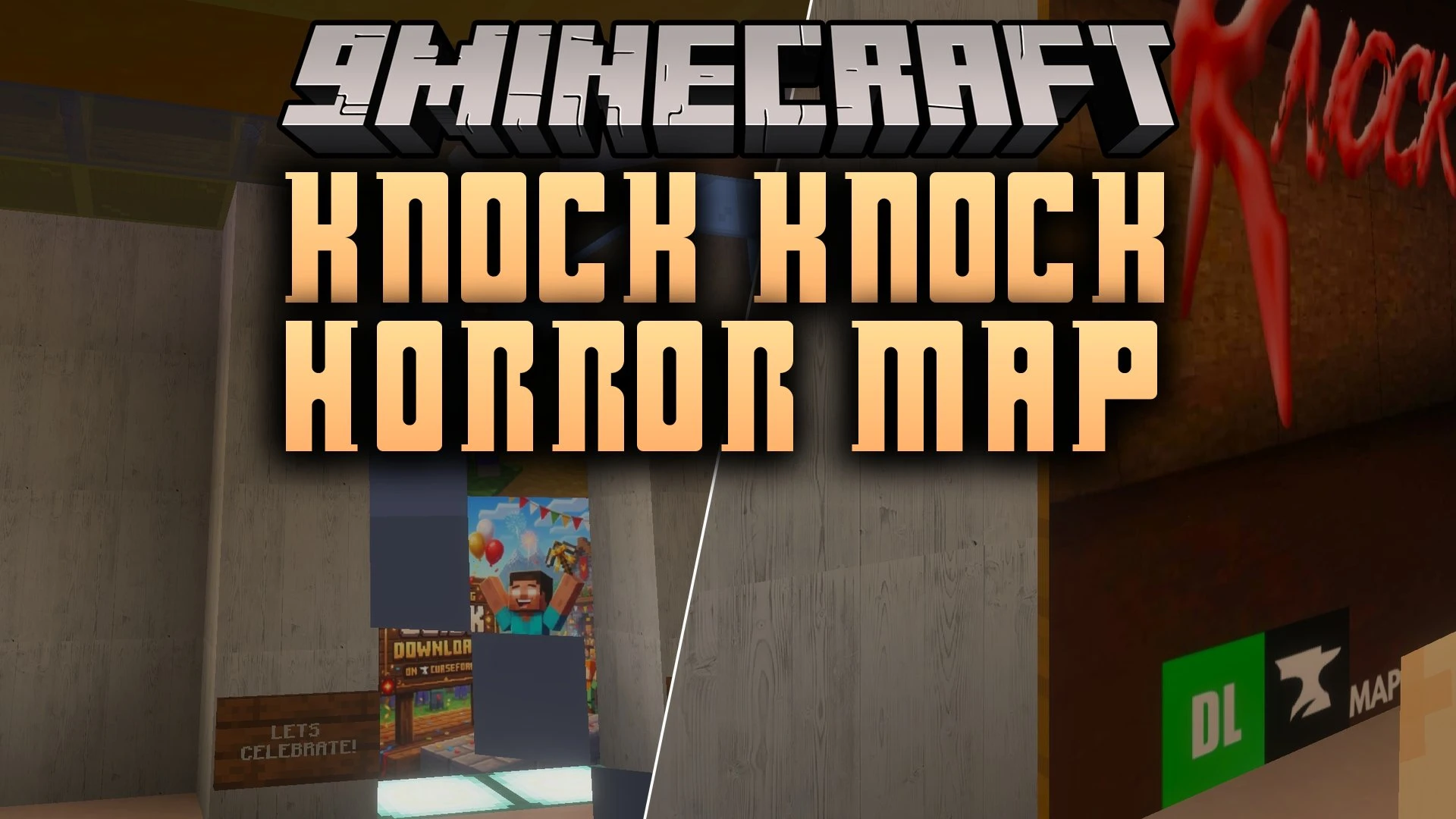 Knock Knock Horror Map (26.x) – Escape a Creepy Roadside Motel Past Midnight — screenshot 1