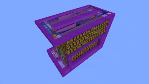 Knoster Spruce Slab Crafter by Konst4638 Schematic (1.21.x) - Small Redstone Charcoal Farm Schematic