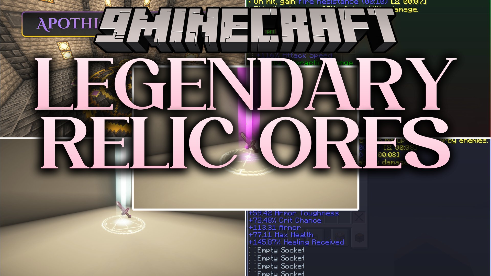 Legendary Relic Ores Mod