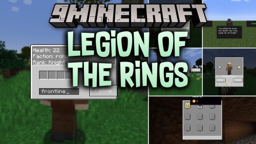 Legion of the Rings Mod (1.21.8, 1.21.1) - Command Hired Armies and Hunt