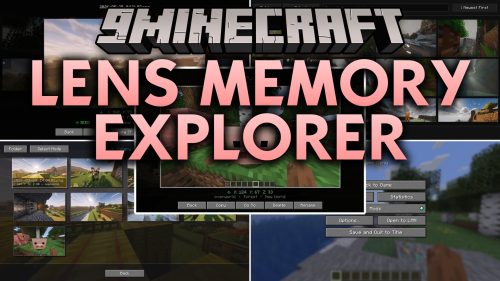 Lens Memory Explorer Mod (26.2, 1.20.1) - View Saved Screenshots Without