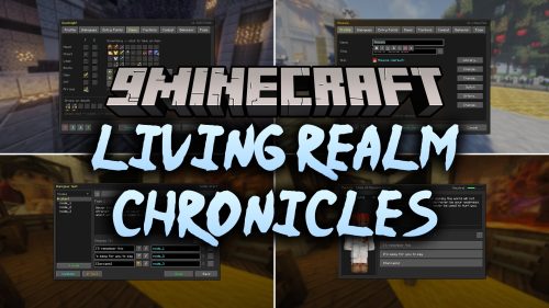 Living Realm Chronicles Mod (1.20.1) - Populate Your World with Talking RPG