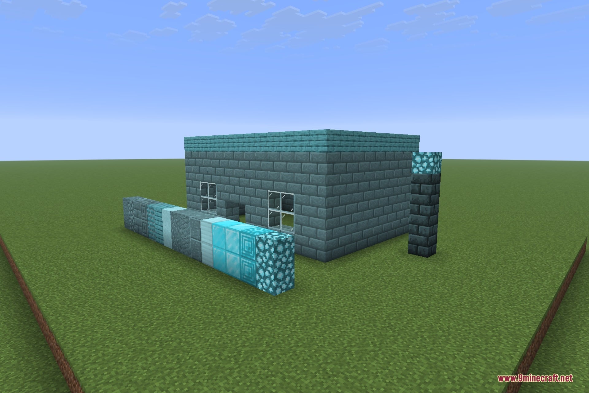 The same build seen from an angle