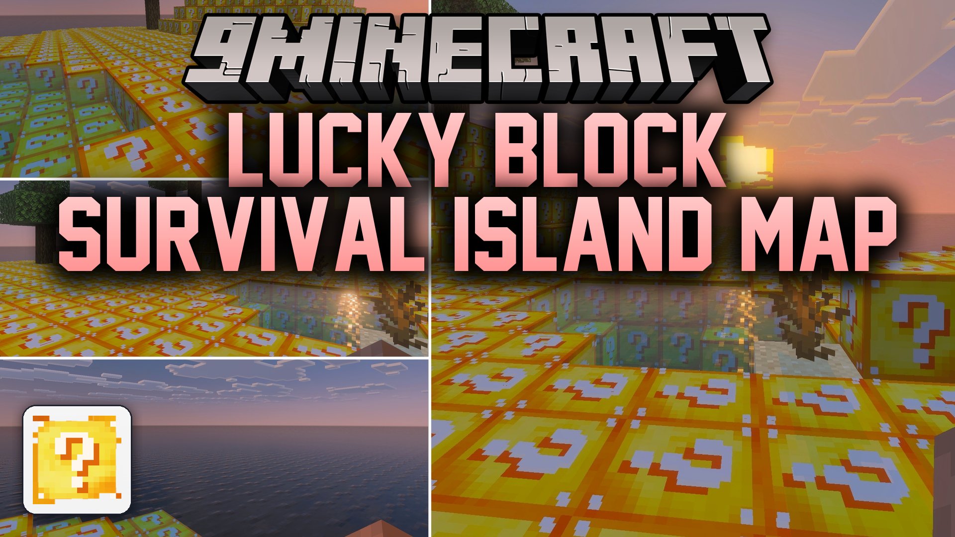 Lucky Block Survival Island Map