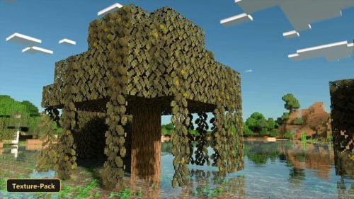 Lush Creeping Vines (26+, 1.21) - MCPE/Bedrock Texture Pack