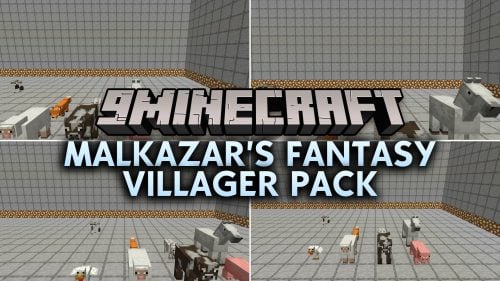 Malkazar's Fantasy Villager Pack Resource Pack (1.21.1)