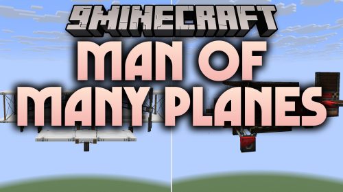 Man of Many Planes 9minecraft Mod (26.2) - Add a Scarlet Racer and a Wooden Airliner to Immersive Aircraft