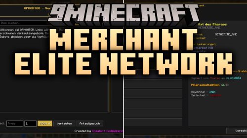 Merchant Elite Network Mod (1.21.11) - Buy and Sell Items Directly