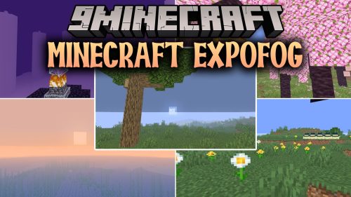 Minecraft Expofog Shaders (26.2, 1.20.1) - Exponential Fog Based on Altitude
