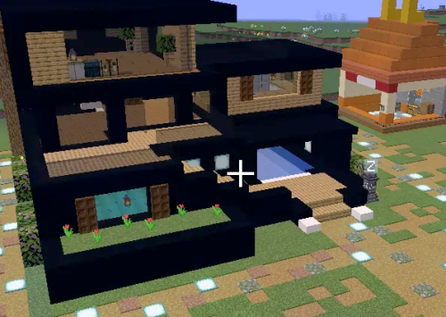 Modern Mansion Black Schematic Thumbnail