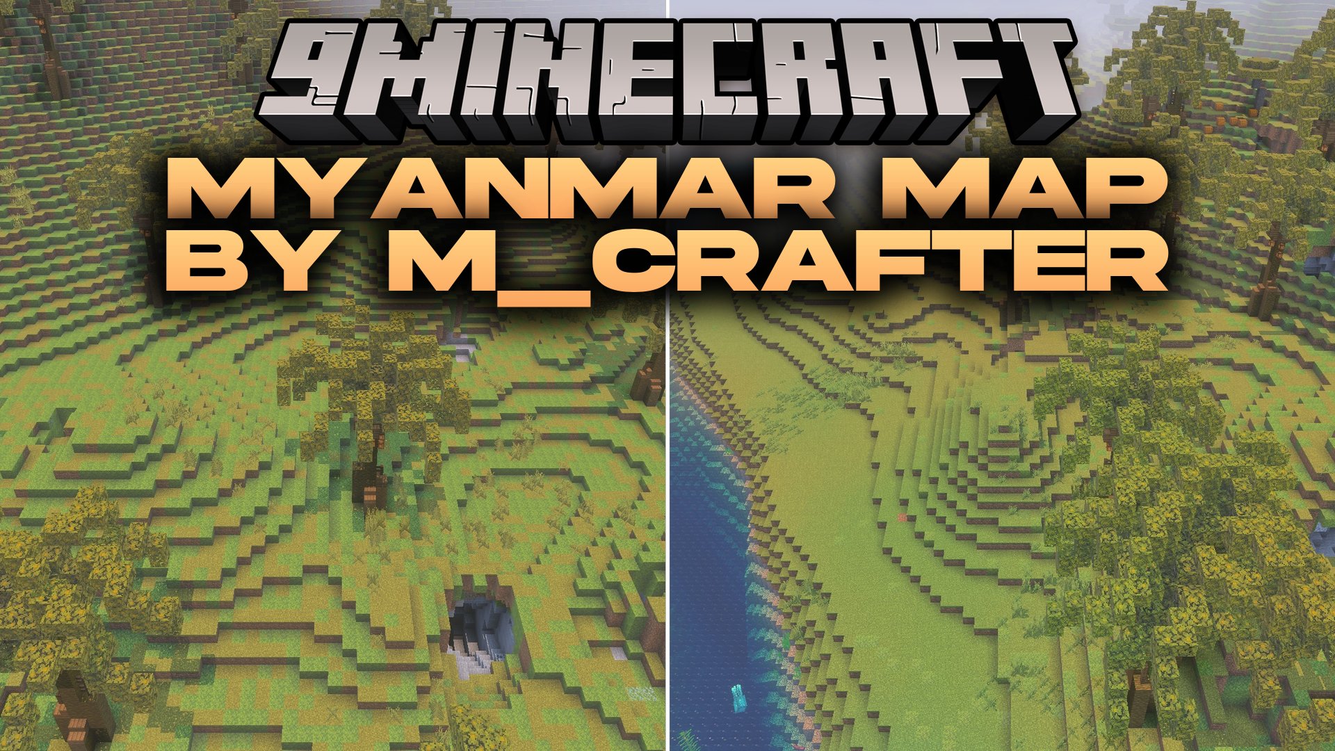 Myanmar Map by M_Crafter Map