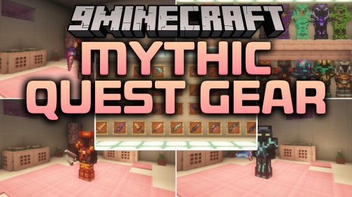 Mythic Quest Gear Mod (1.20.1) - Wield Hypixel Skyblock Weapons in Survival