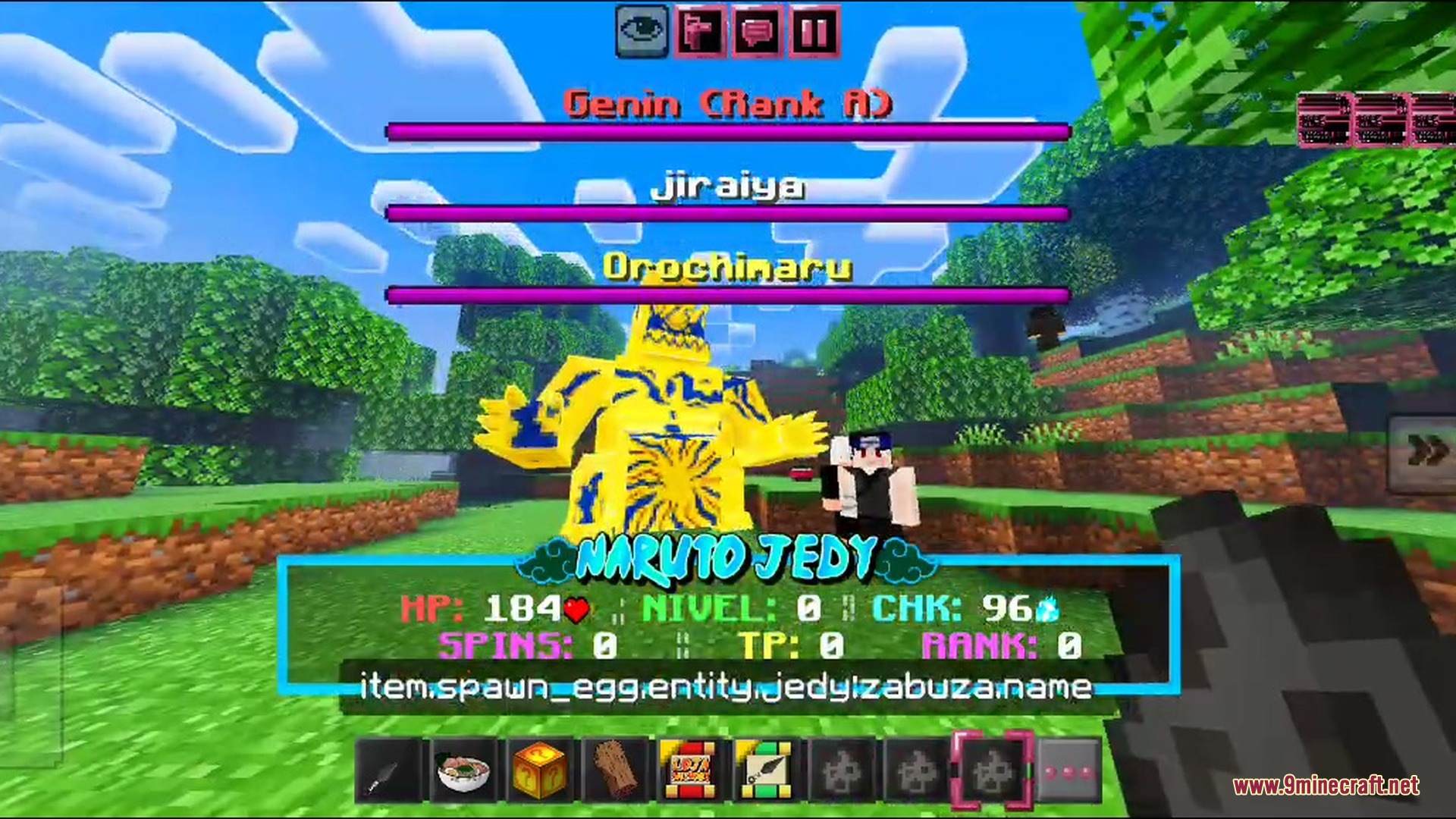 Naruto Jedy - Made by Jedy Tensei Addon Screenshot 8