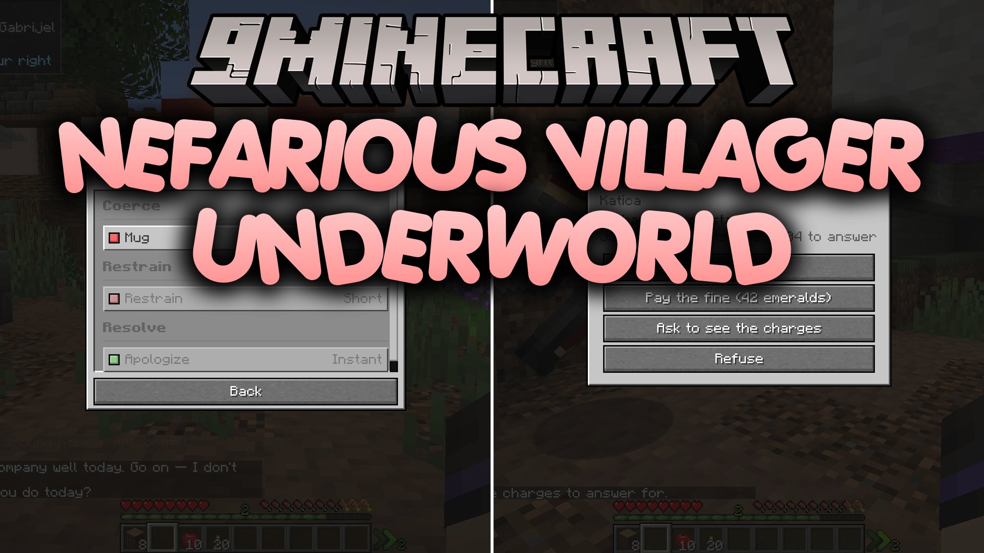Nefarious Villager Underworld Mod