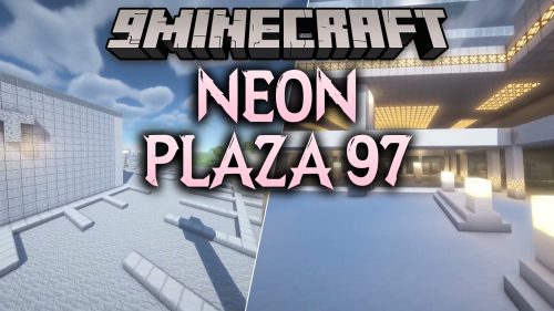 Neon Plaza 97 Map (26.2, 1.20.1) - Retro Shopping Mall Hide and Seek