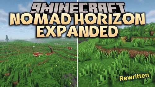 Nomad Horizon Expanded Mod (1.20.1) - Tame Prehistoric Beasts in the Pangea