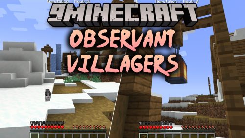 Observant Villagers Mod (1.20.1) - Villages Remember Your Crimes and Good Deeds